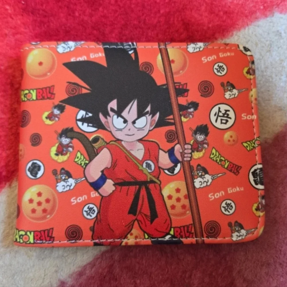 New dragon ball z anime manga leather wallet